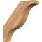 Ekena Millwork 3 1/2"W x 16"D x 16"H Funston Smooth Knee Brace, Western Red Cedar BRC04X16X16FST00SWR - alternate 1